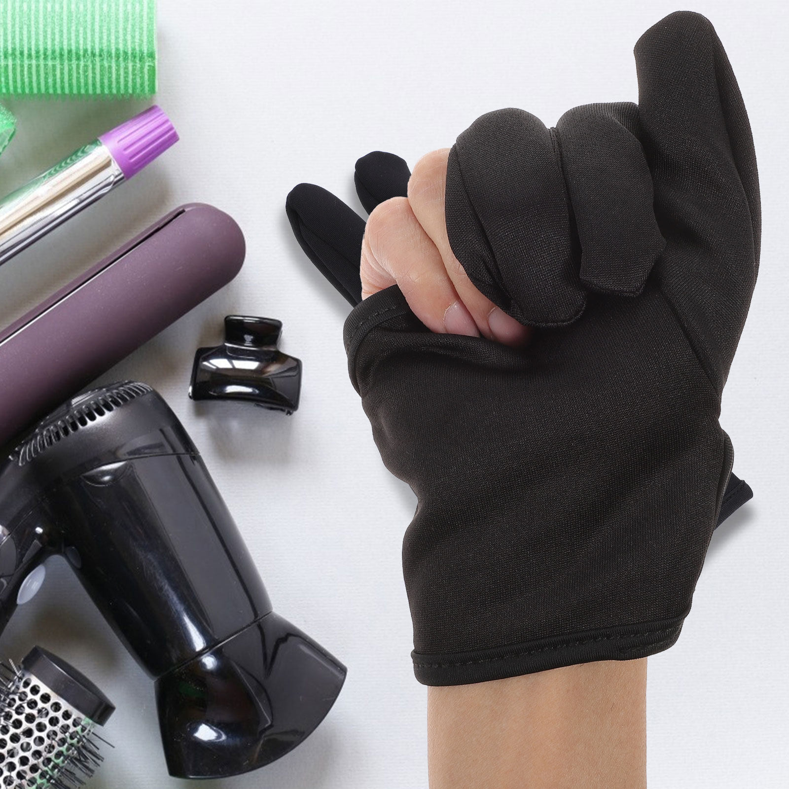 Heat Resistant Glove - Sarung Tangan Penata Rambut 3 Jari