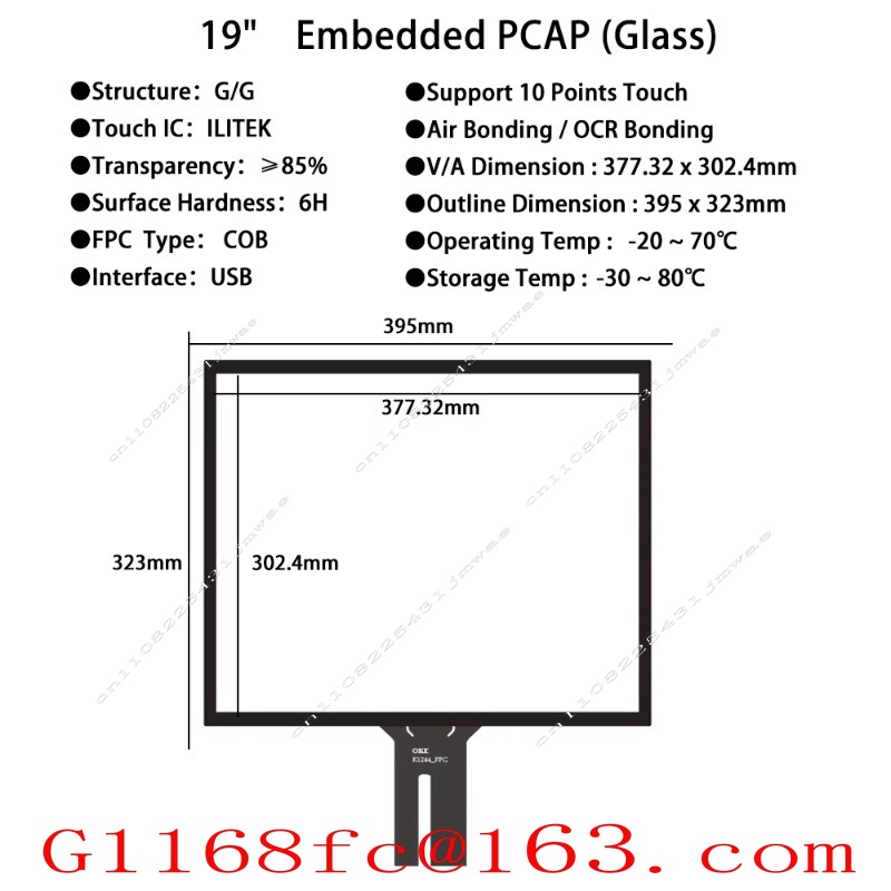 Panel Layar Sentuh USB Ukuran  - Touchscreen Glove Capacitive ulasan dan harga