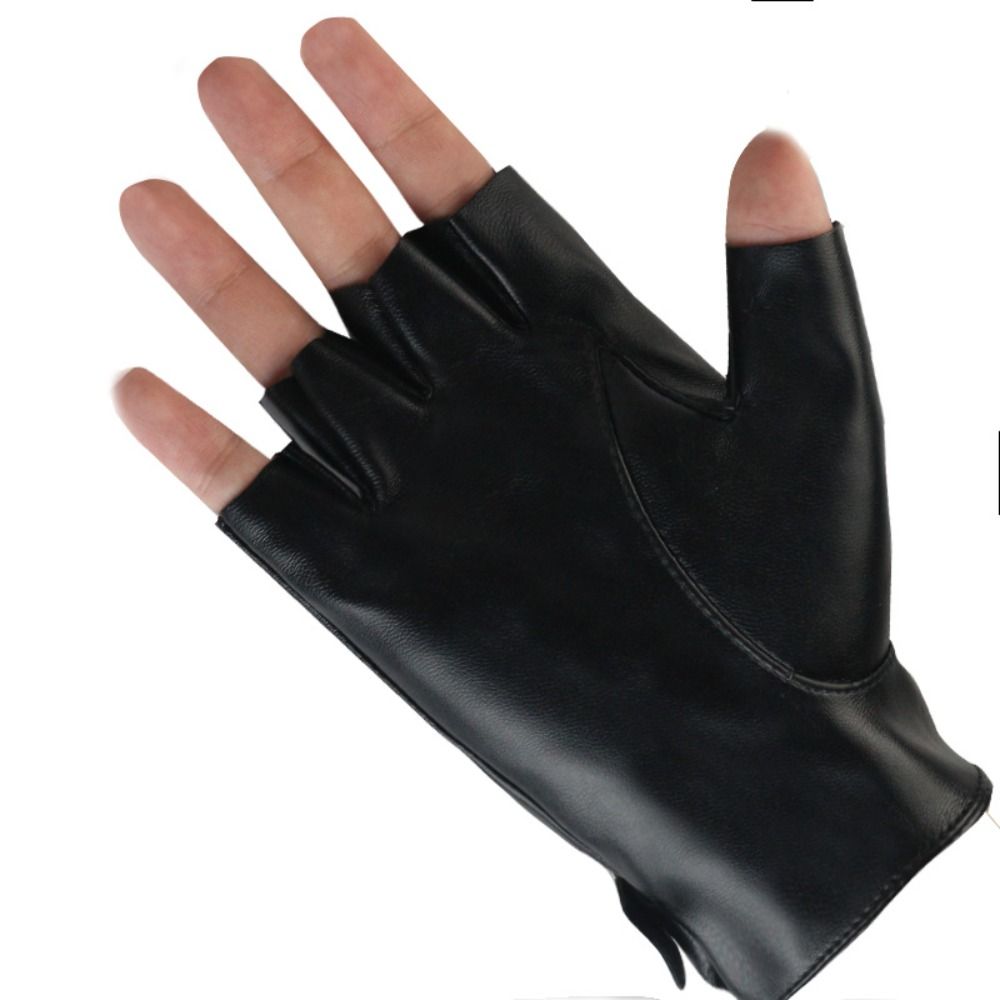 Sarung Tangan Tanpa Jari Tahan - Leather Driving Glove ulasan dan harga