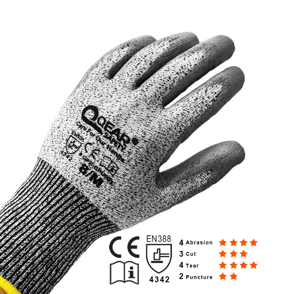 3 Pasang QearSafety Cut 3 Saru - Cut Resistant Glove ulasan dan harga