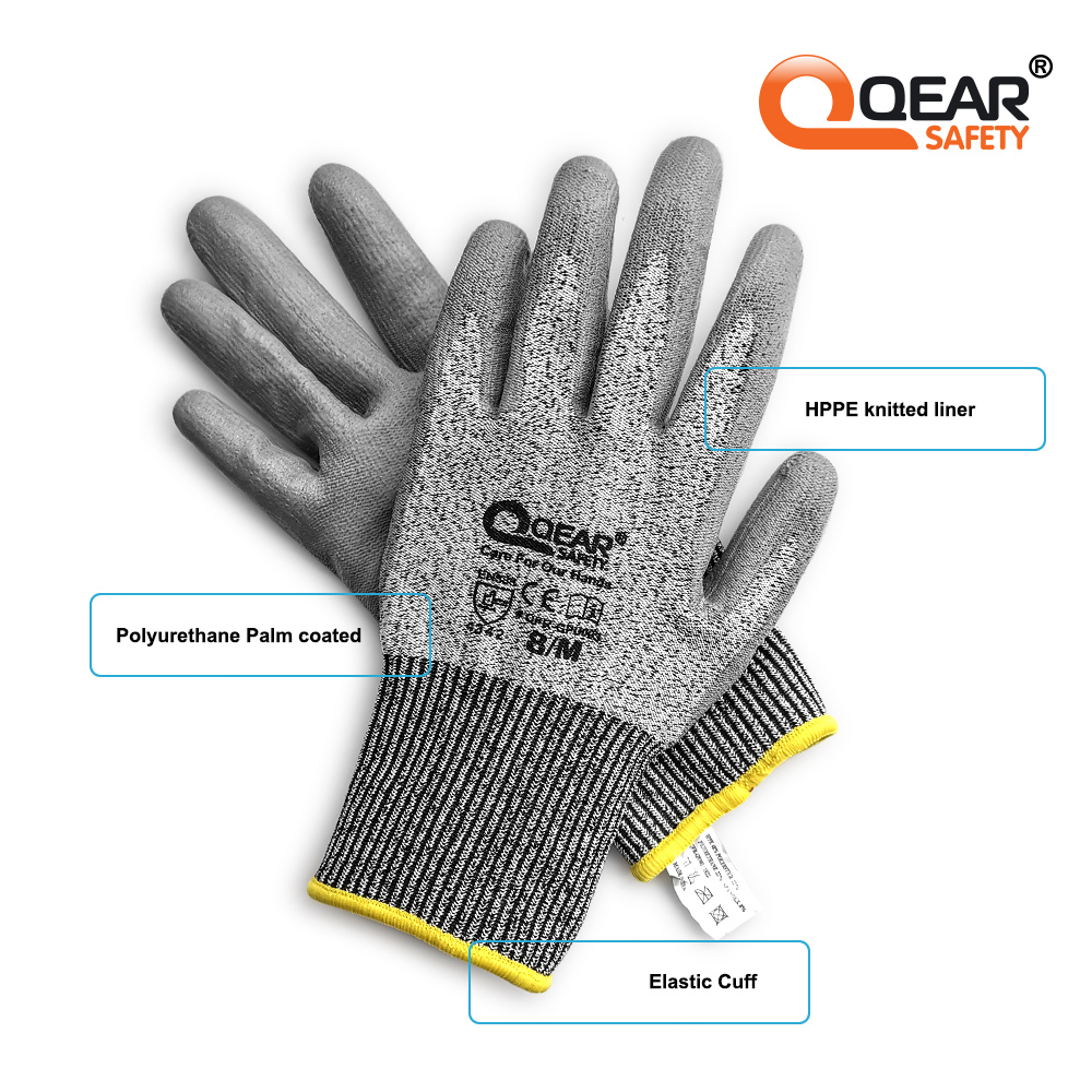 3 Pasang QearSafety Cut 3 Saru - Cut Resistant Glove ulasan dan harga