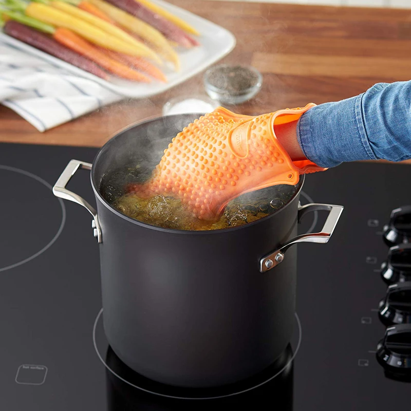 Sarung Tangan Silikon BBQ untu - Oven Mitt Silicone ulasan dan harga