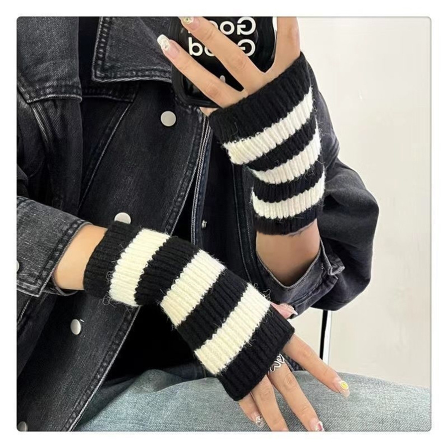 Aksesoris Y2k Sarung Tangan Ra - Fingerless Glove Knit ulasan dan harga