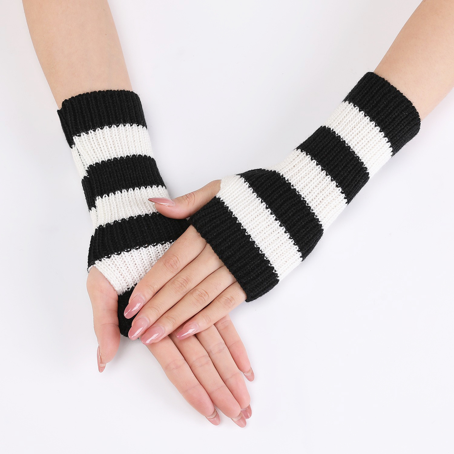Aksesoris Y2k Sarung Tangan Ra - Fingerless Glove Knit ulasan dan harga