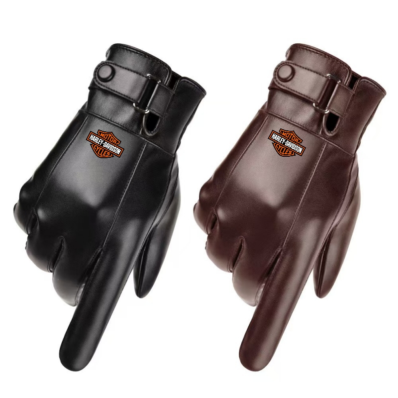 Aksesoris Sepeda Motor Harley  - Leather Driving Glove ulasan dan harga