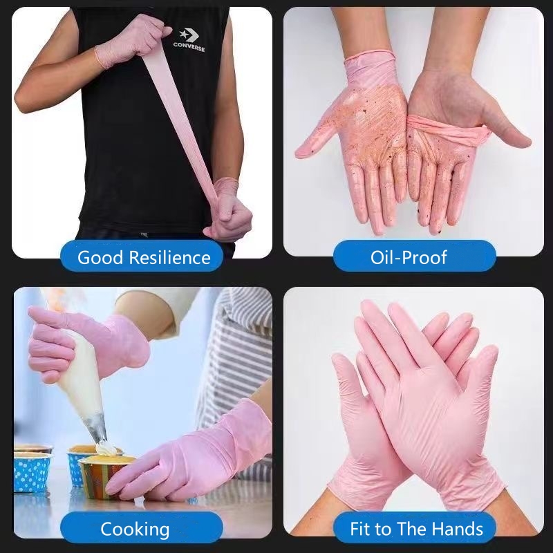 100 Buah Sarung Tangan Nitril  - Nitrile Mechanic Glove ulasan dan harga