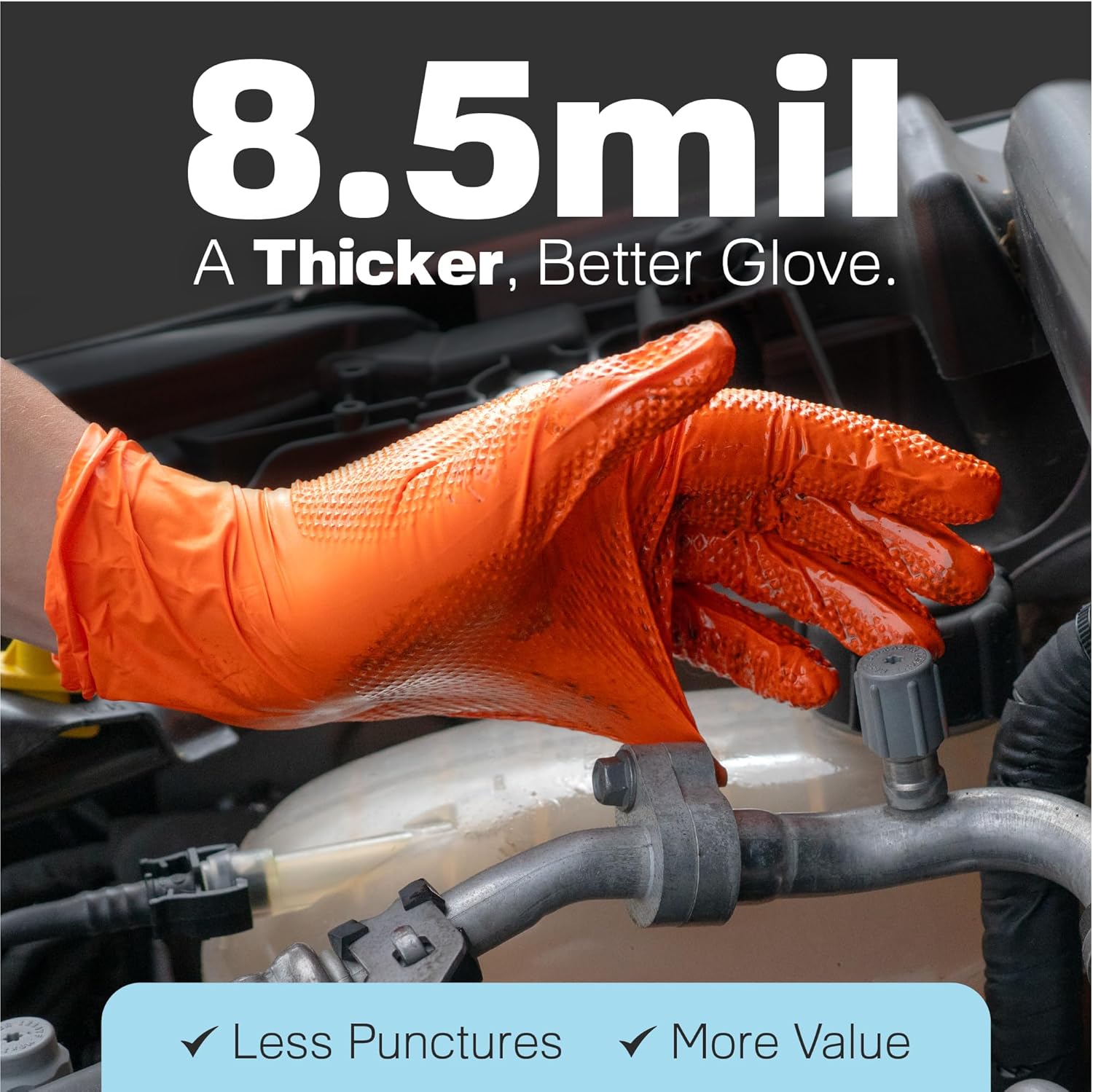 Sarung Tangan Sekali Pakai Nit - Nitrile Mechanic Glove ulasan dan harga