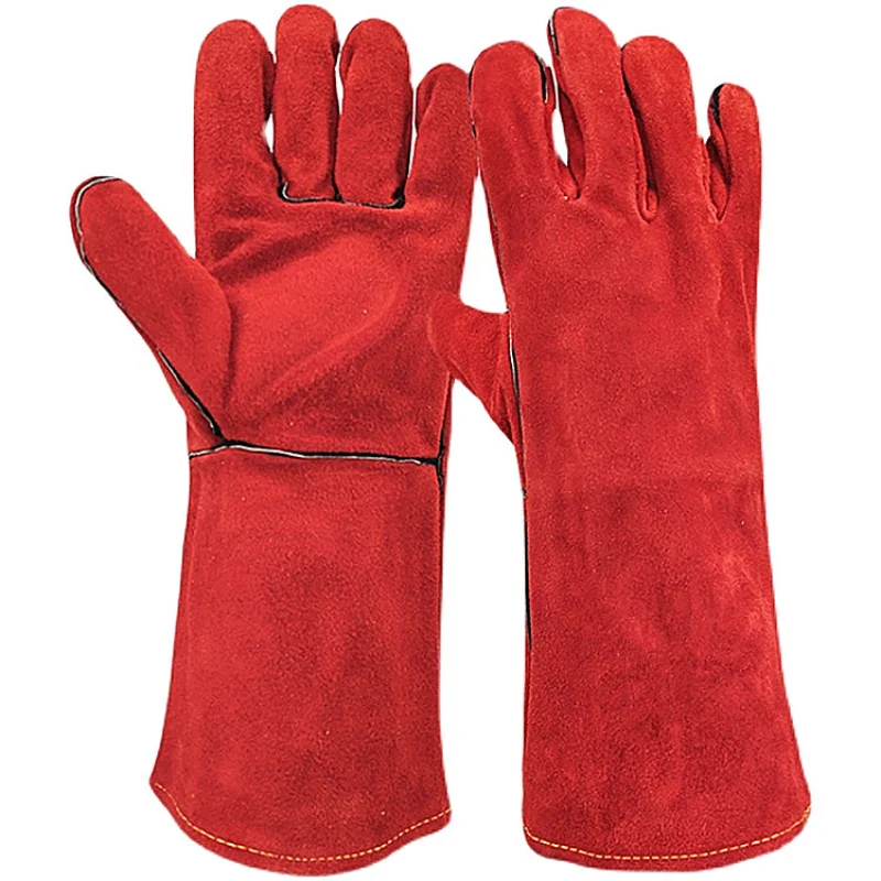 Sarung Tangan Las Kulit Sapi L - Heat Resistant Glove ulasan dan harga