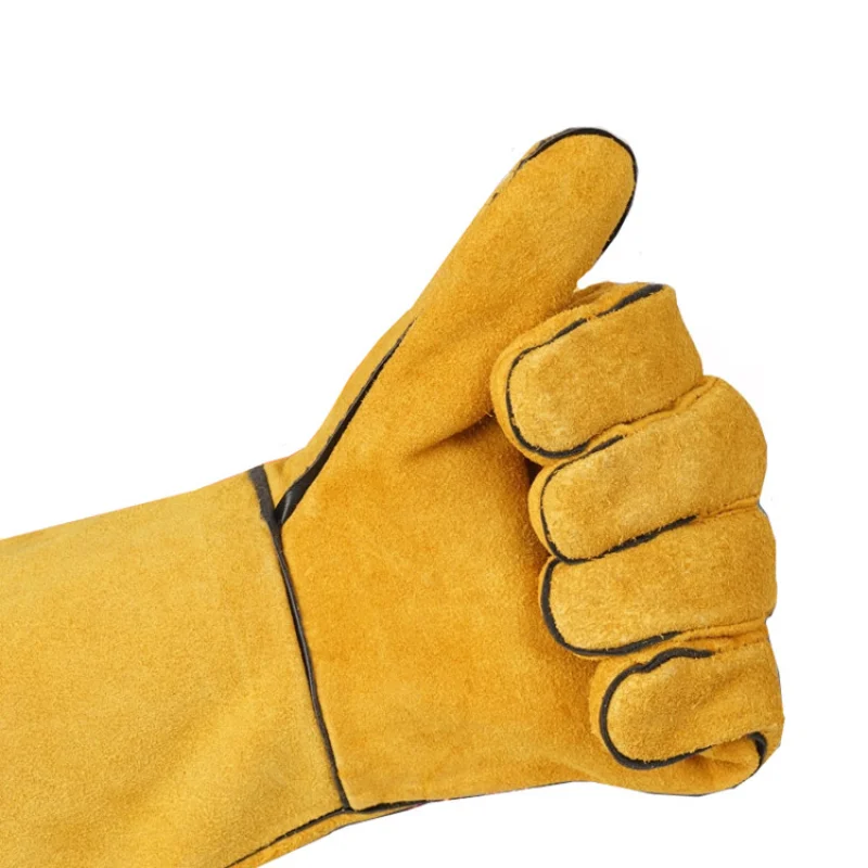 Sarung Tangan Las Kulit Sapi L - Heat Resistant Glove ulasan dan harga