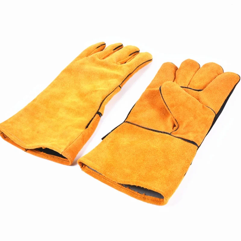 Sarung Tangan Las Kulit Sapi L - Heat Resistant Glove ulasan dan harga