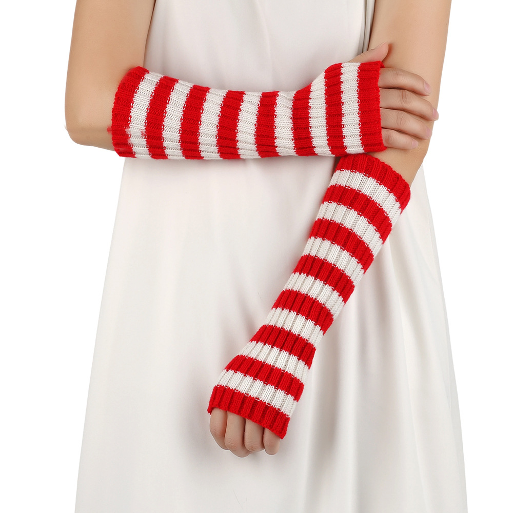 Penghangat Lengan Tanpa Jari B - Fingerless Glove Knit ulasan dan harga