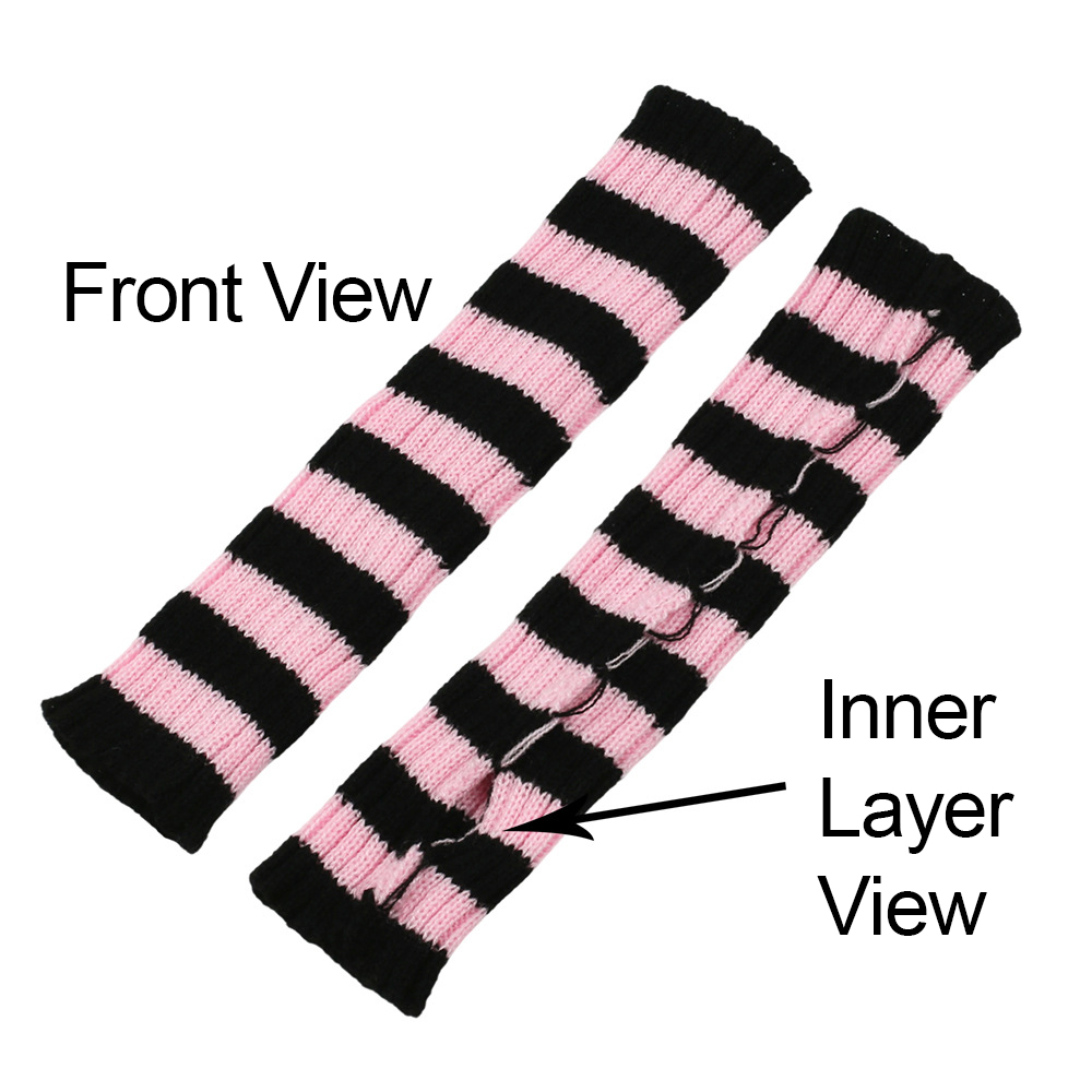 Penghangat Lengan Tanpa Jari B - Fingerless Glove Knit ulasan dan harga