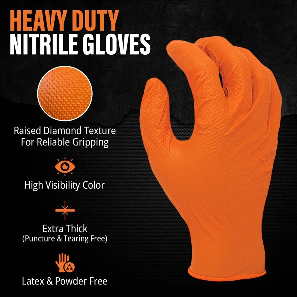 Sarung Tangan Nitril Tugas Ber - Nitrile Mechanic Glove ulasan dan harga