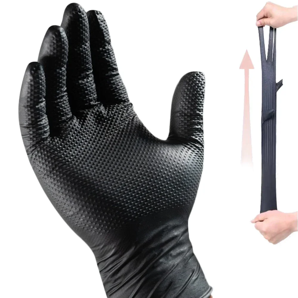 Sarung Tangan Nitril Tugas Ber - Nitrile Mechanic Glove ulasan dan harga